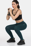 Zelocity All Day Yoga Leggings - Deep Teal — thumbnail 5